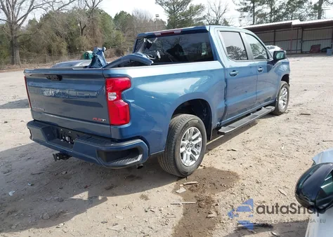 2024 Chevrolet Silverado 1500 2Wd Short Bed Rst из США, поврежденный, VIN 1GCPADED8RZ143432